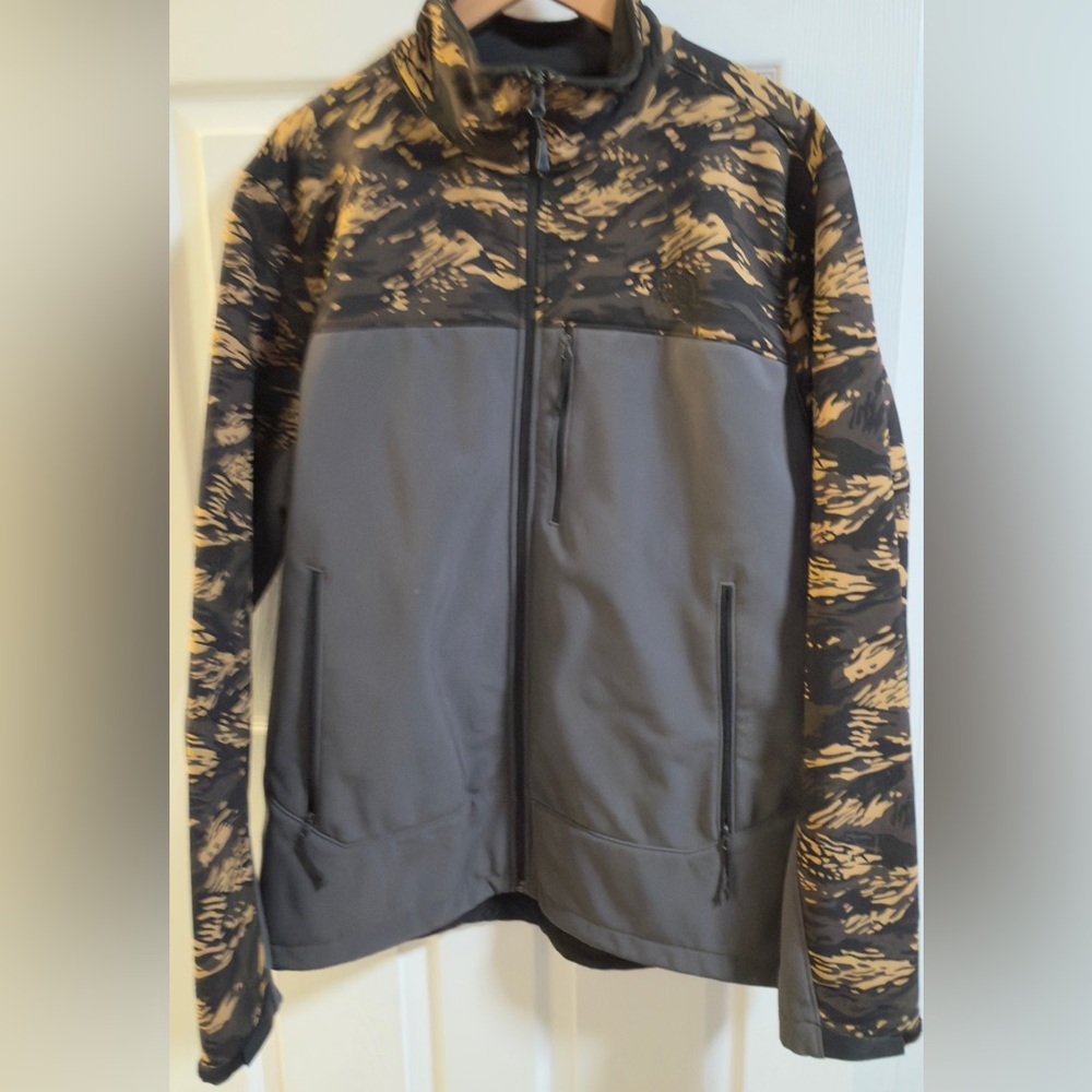 The North Face Black and Tan Performance Jacket